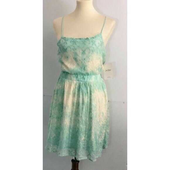 Zara Dresses & Skirts - Zara Women's Green Straps Short Tank Dress Size M